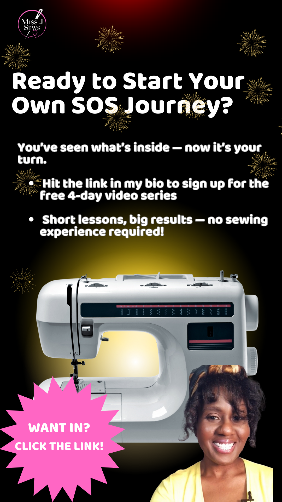Take the Sewing Machine Out of the Box Already! – Free SOS Video Series Companion