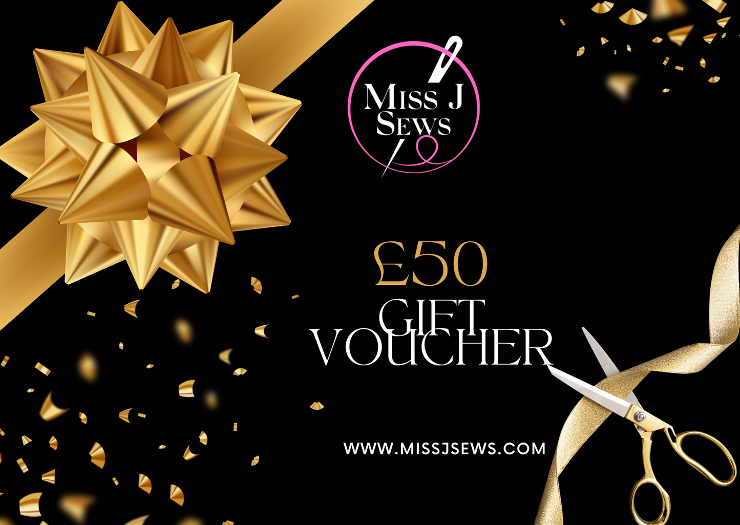 Miss J Sews Gift Card